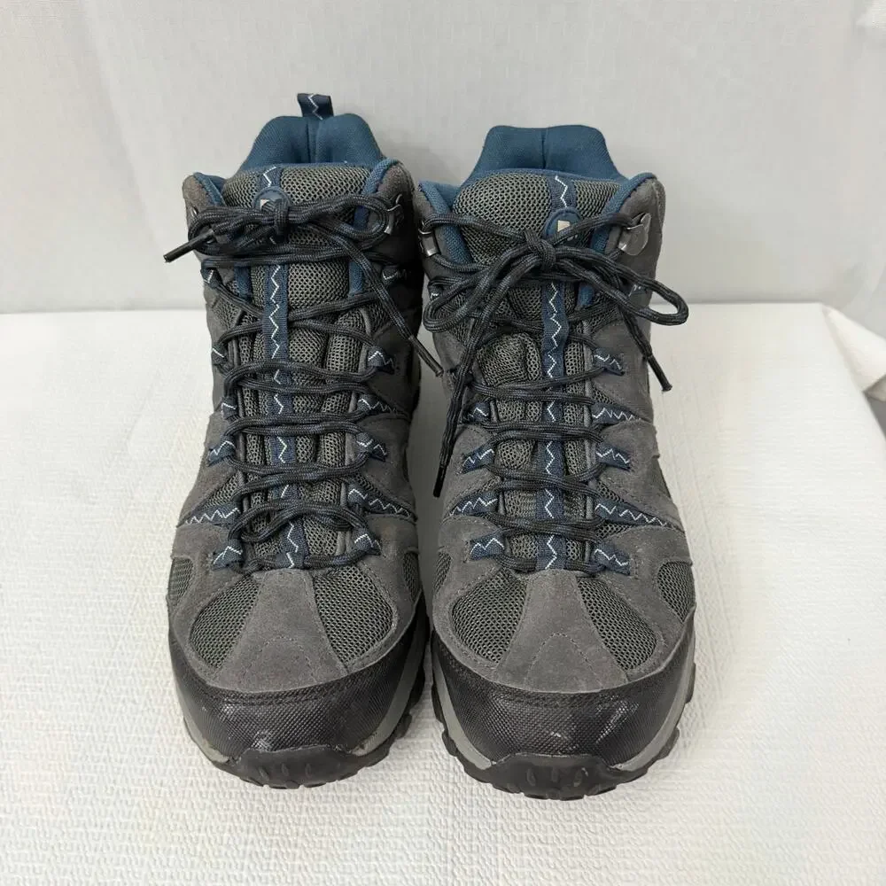 Merrell Boots Mens Size 9 Waterproof Hiking Castle Rock Dark Denim